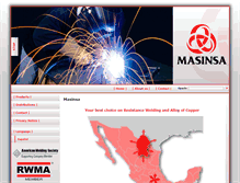 Tablet Screenshot of masinsa.com.mx